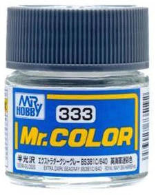 Gunze Sangyo Extra Dark Sea Gray BS381C/637 Mr.Color 10ml C333